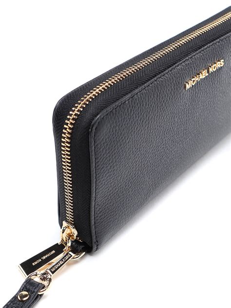 leather michael kors continental wallet|Michael Kors monogram wallet.